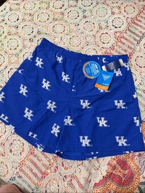 Columbia Royal Blue PFG Omni-Shade Swim Shorts